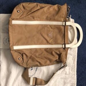 Prada nylon 2 way shoulder bag